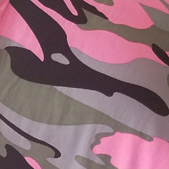Camo grey and pink leggings - Picture 3 of 3